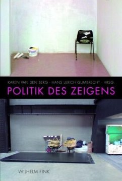 Cover Politik des Zeigens
