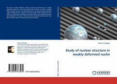 Study of nuclear structure in weakly deformed nuclei