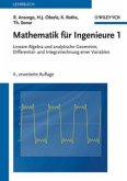 Lineare Algebra und analytische Geometrie, Differential- und Integralrechnung einer Variablen / Mathematik für Ingenieure Bd.1