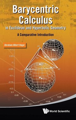 Barycentric Calculus in Euclidean and Hyperbolic Geometry