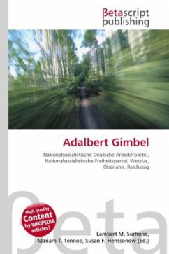 Cover Adalbert Gimbel