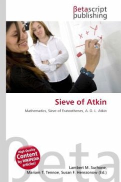 Sieve of Atkin - Herausgegeben von Surhone, Lambert M. Timpledon, Miriam T. Marseken, Susan F.