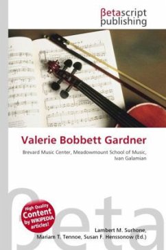 Cover Valerie Bobbett Gardner