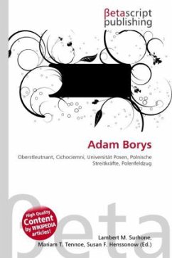 Cover Adam Borys