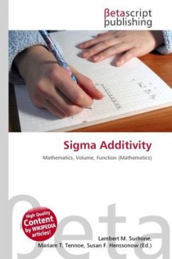 Sigma Additivity