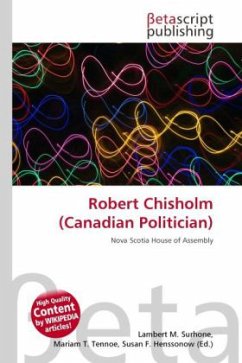 Robert Chisholm (Canadian Politician)