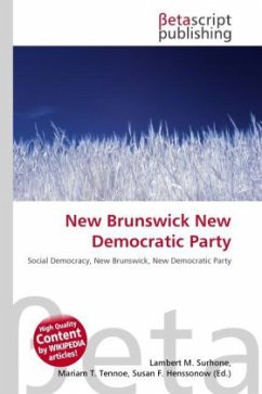Cover New Brunswick New Democratic Party