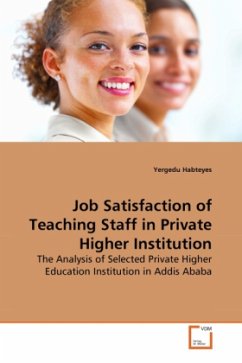 Job Satisfaction of Teaching Staff in Private Higher Institution - Habteyes, Yergedu