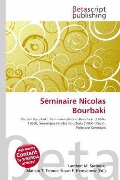 Séminaire Nicolas Bourbaki