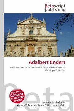 Cover Adalbert Endert
