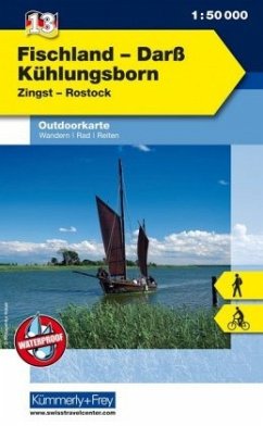 Fischland - Darss - Kühlungsborn Nr. 13 Outdoorkarte Deutschland 1:50 000