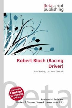 Robert Bloch (Racing Driver)