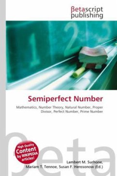 Semiperfect Number