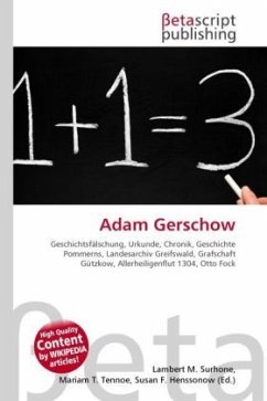 Cover Adam Gerschow