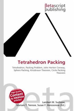 Tetrahedron Packing