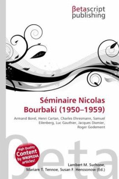 Séminaire Nicolas Bourbaki (1950 - 1959 )