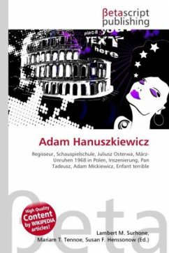 Cover Adam Hanuszkiewicz