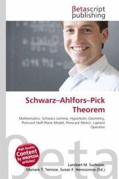 Schwarz Ahlfors Pick Theorem