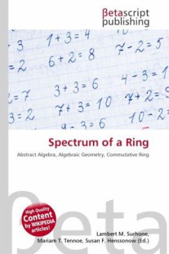 Spectrum of a Ring