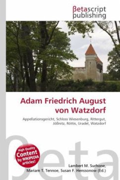 Adam Friedrich August von Watzdorf