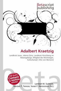 Cover Adalbert Kraetzig