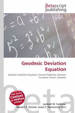 Geodesic Deviation Equation