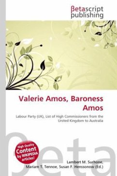 Valerie Amos, Baroness Amos