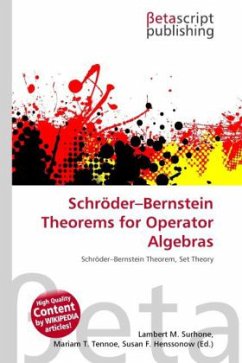 Schröder Bernstein Theorems for Operator Algebras