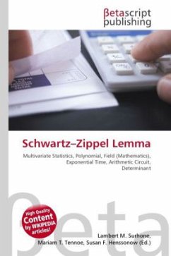 Schwartz Zippel Lemma