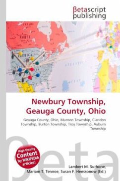 Newbury Township Geauga County Ohio englisches Buch b cher.de