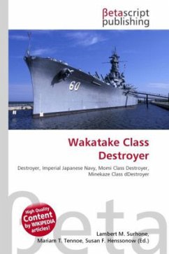 Wakatake Class Destroyer