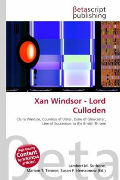 Xan Windsor - Lord Culloden