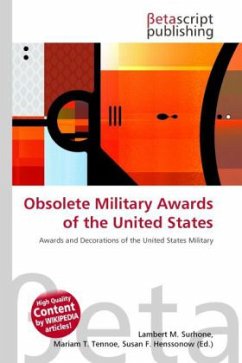 Obsolete Military Awards of the United States