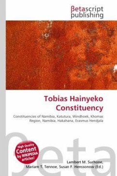 Cover Tobias Hainyeko Constituency