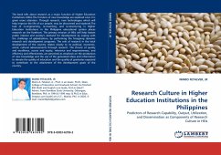 Research Culture in Higher Education Institutions in the Philippines