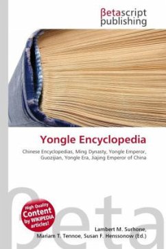 Cover Yongle Encyclopedia