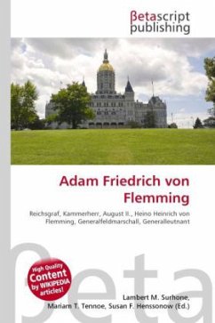 Cover Adam Friedrich von Flemming