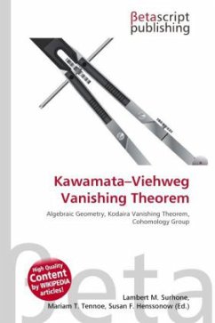 Kawamata Viehweg Vanishing Theorem