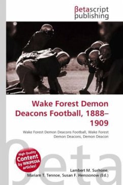 Wake Forest Demon Deacons Football, 1888 - 1909