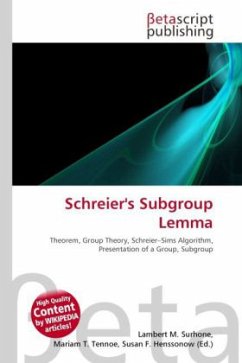 Schreier's Subgroup Lemma