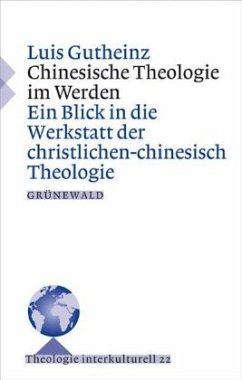 Cover Chinesische Theologie im Werden