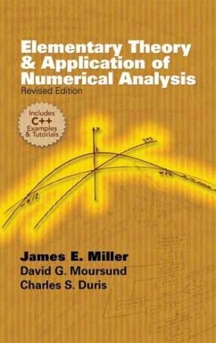 Elementary Theory and Application of Numerical Analysis - Moursund, David G; Duris, Charles S; Miller, James E