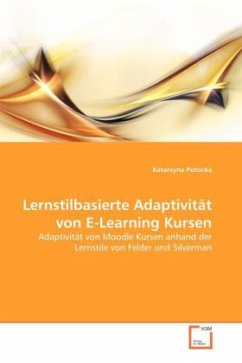 Lernstilbasierte Adaptivität von E-Learning Kursen - Potocka, Katarzyna