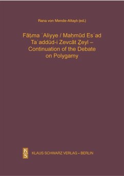 Cover Ta'addüd-i Zevcat Zeyl - Continuation of the Debate on Polygamy.