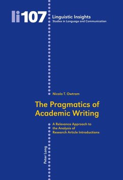 The Pragmatics of Academic Writing - Owtram, Nicola