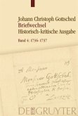 1736-1737 / Johann Christoph Gottsched: Briefwechsel Band 4