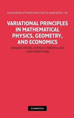 Variational Principles in Mathematical Physics, Geometry, and Economics - Kristaly, Alexandru; Radulescu, Vicentiu D.; Varga, Csaba Gyorgy