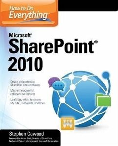 How to Do Everything Microsoft SharePoint 2010 - Cawood, Stephen