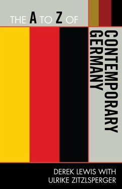 Cover The A to Z of Contemporary Germany