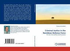 Criminal Justice in the Namibian Defence Force - Lambert, Thomas Jan